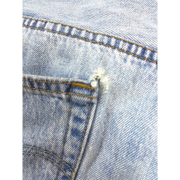 VTG Men's 501xx LEVI's, Button Fly, WPL, light blue Jeans Straight Leg W36/L34 - Picture 10 of 16
